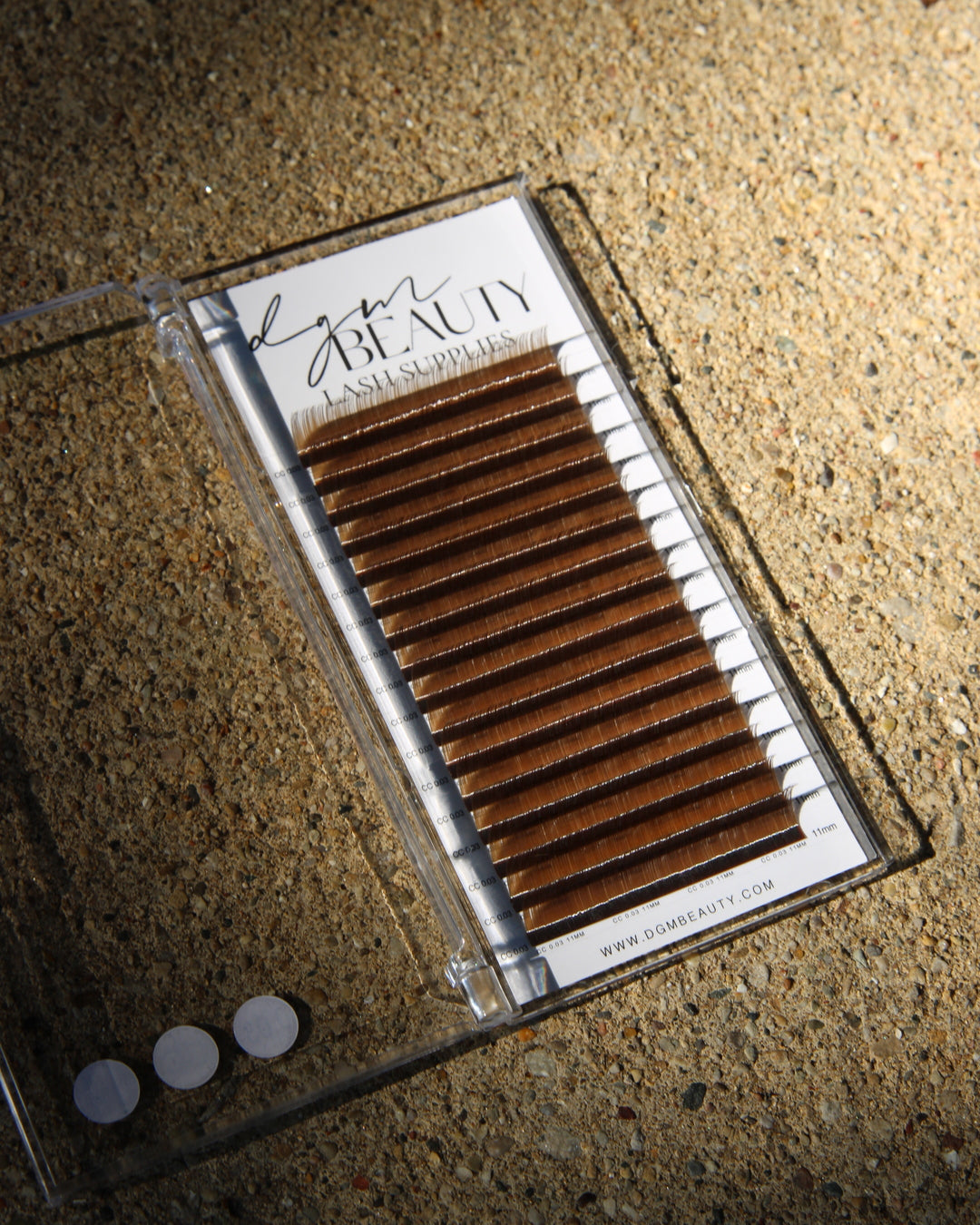 0.03mm CC - BROWN Lash Extensions
