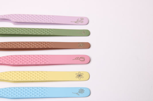 Lash Tweezers FIBER TIP Vol 2 - BLOOM Collection