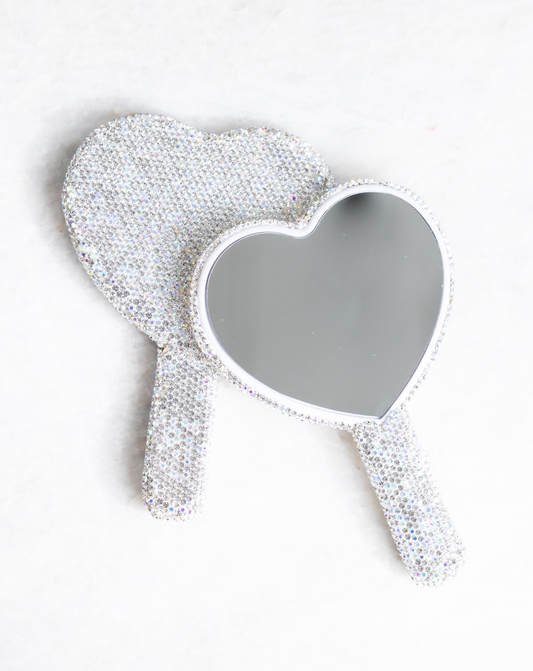 Diamond Heart Mirror